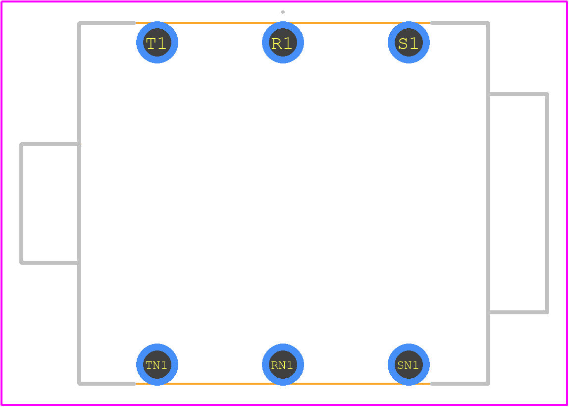NMJ6HCD2 - Neutrik PCB footprint - Other - Other - NMJ6HCD2-1