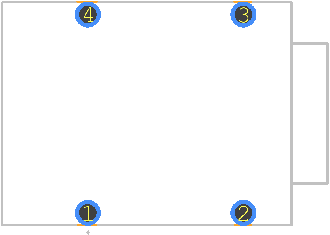 NMJ4HCD2 - Neutrik PCB footprint - Other - Other - NMJ4HCD2