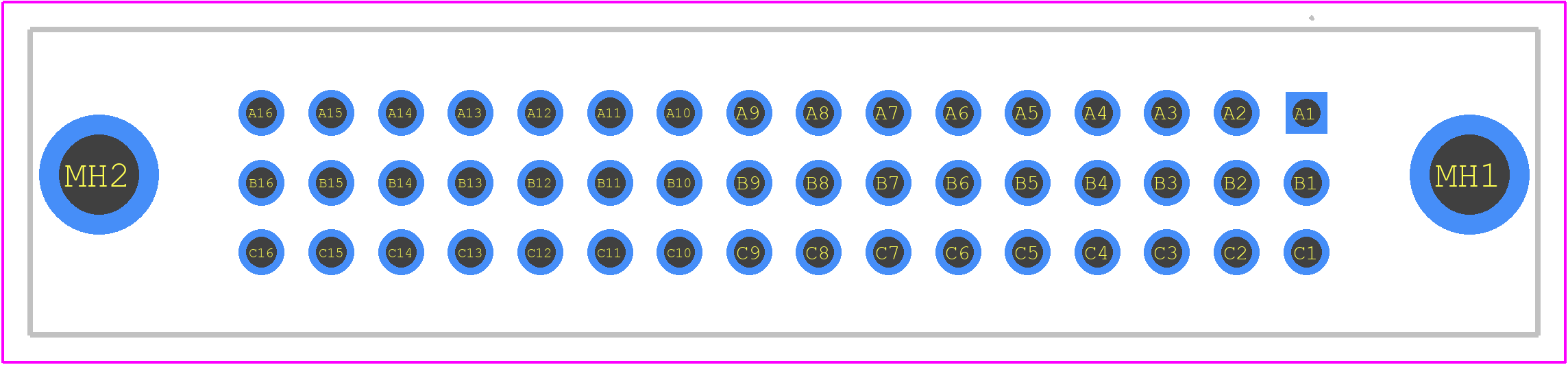 09281482907 - HARTING PCB footprint - Other - Other - 09281482907-2