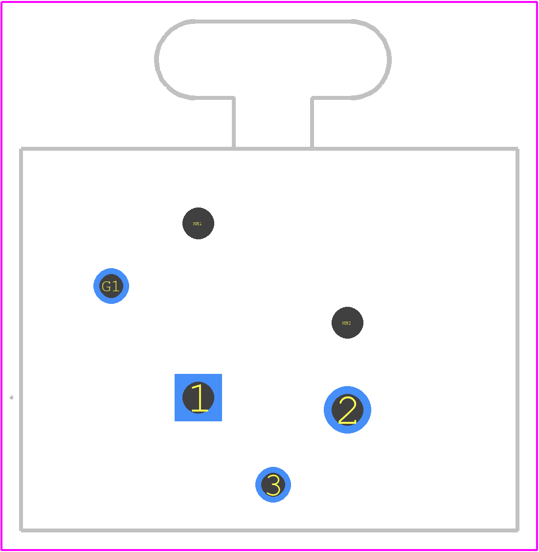 AC3FAH2-AU-PRE - Amphenol PCB footprint - Other - Other - AC3FAH2-AU-PRE-5