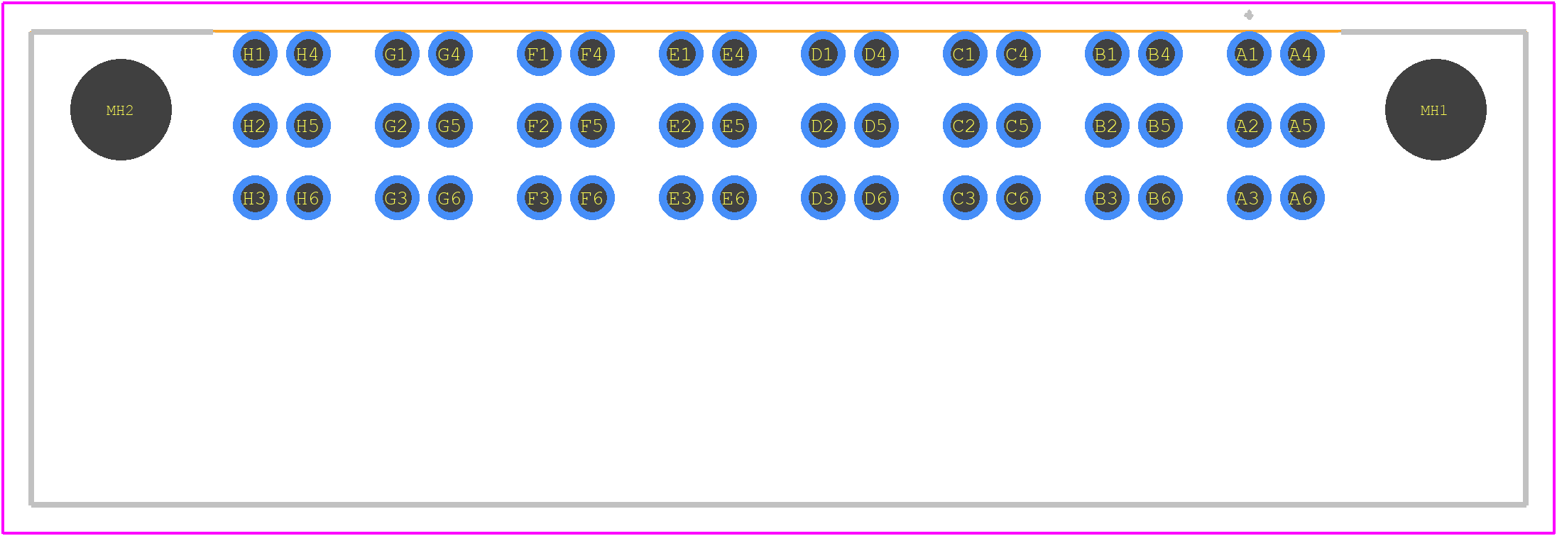 MPS-08-01-01-L-RA-SD - SAMTEC PCB footprint - Other - Other - MPS-08-01-01-L-RA-SD-4