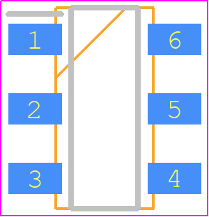 EG1390B - E-Switch PCB footprint - Small Outline Packages - Small Outline Packages - EG1390