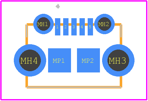 ZX62D-B-5PA5 - Hirose PCB footprint - Other - Other - ZX62D-B-5PA5-1