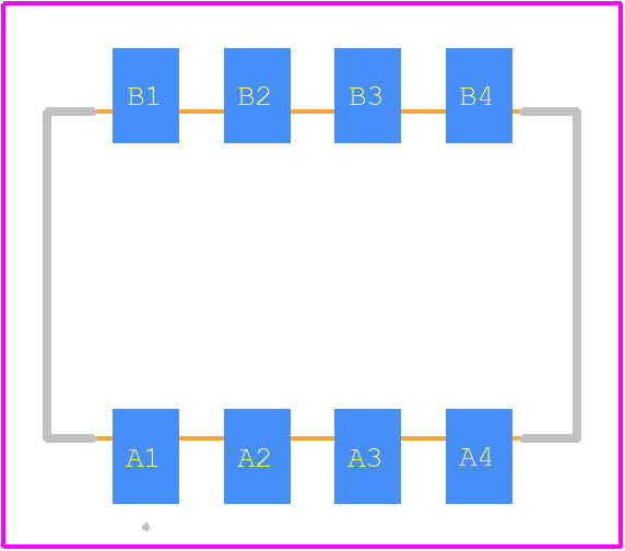 SDA04H0SBR - LITTELFUSE PCB footprint - Other - Other - SDA04H0SBR-1