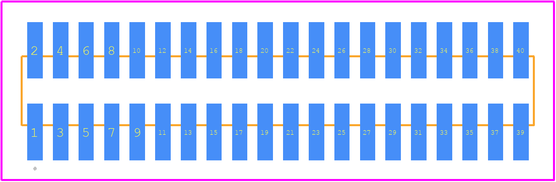 FTSH-120-01-L-DV - SAMTEC PCB footprint - Other - Other - FTSH-120-01-L-DV-2