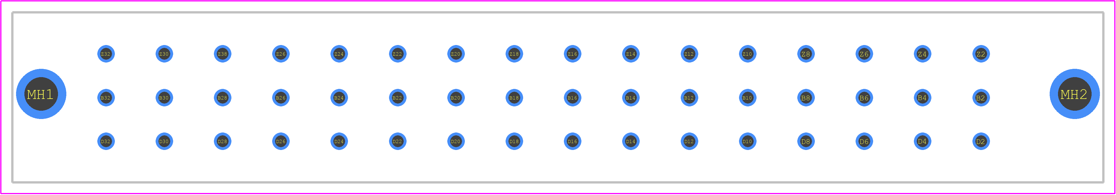 09062486832 - HARTING PCB footprint - Other - Other - 09062486832-2