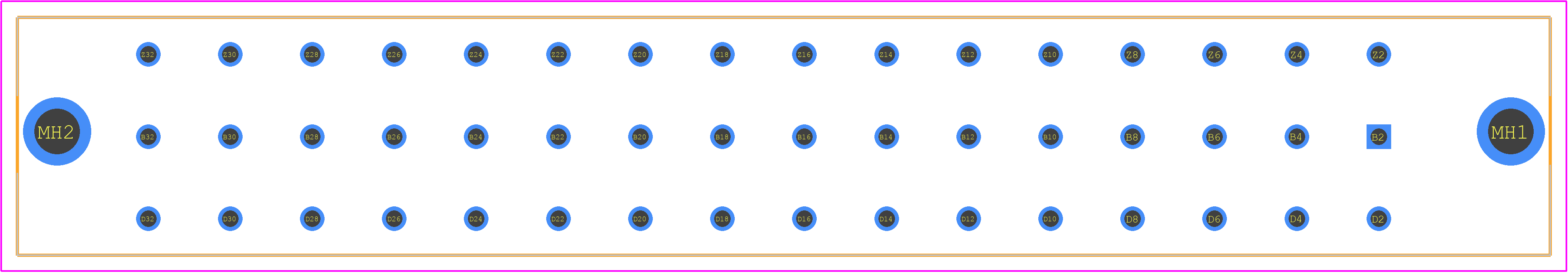 09062486835 - HARTING PCB footprint - Other - Other - 09062486835-1