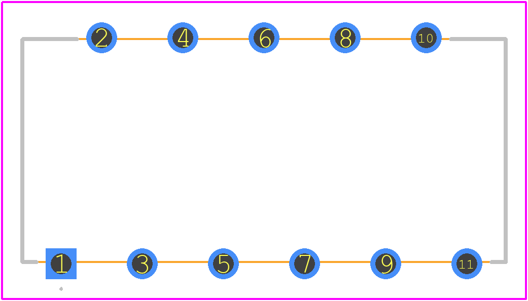 70ADH-6-ML0 - Bourns PCB footprint - Other - Other - 70ADH-6-ML0-4