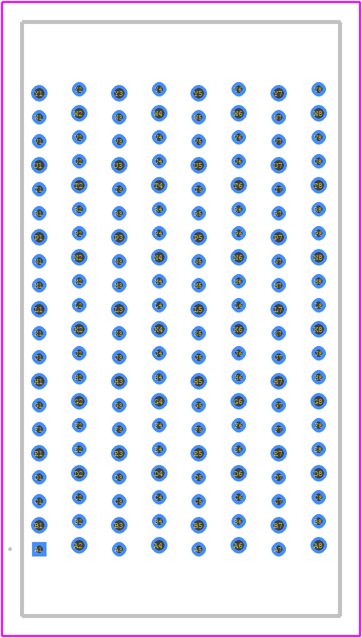 EBTM-6-08-2.0-S-VT-1 - SAMTEC PCB footprint - Other - Other - EBTM-6-08-2.0-S-VT-1-1