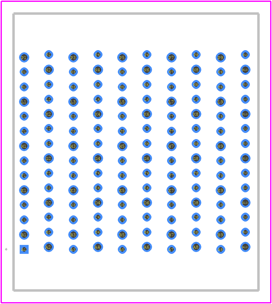 EBTM-4-10-2.0-S-VT-1 - SAMTEC PCB footprint - Other - Other - EBTM-4-10-2.0-S-VT-1-3