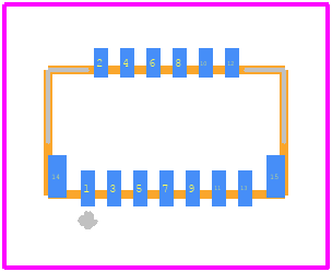 FH26W-13S-0.3SHW(99) - Hirose PCB footprint - Other - Other - FH26W-13S-0.3SHW(99)-2