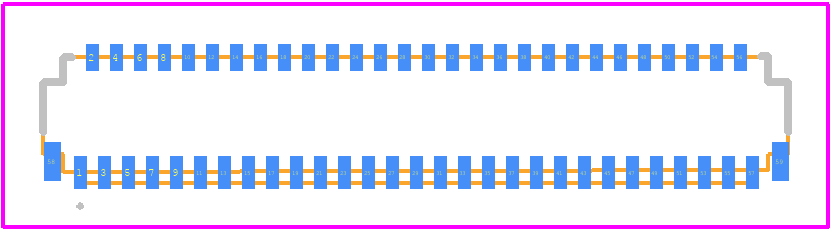 FH26-57S-0.3SHW(05) - Hirose PCB footprint - Other - Other - FH26-57S-0.3SHW(05)-2