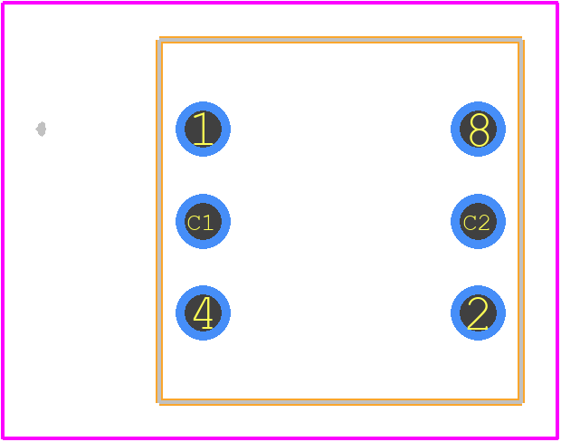 PT65101 - Apem PCB footprint - Other - Other - PT65101-2
