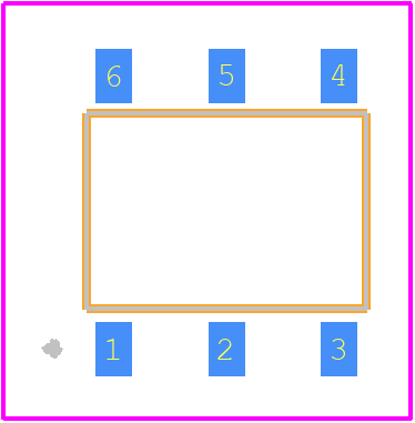 G3VM-61HR1(TR05) - OMRON Electronics PCB footprint - Other - Other - G3VM-61HR1(TR05)-2