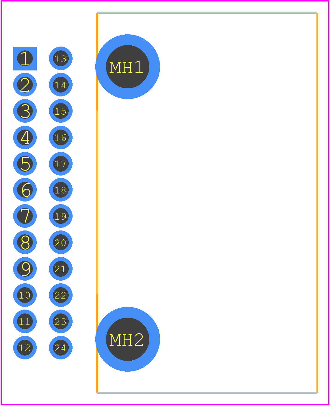 1-1318853-3 - TE Connectivity PCB footprint - Other - Other - 1-1318853-3-1