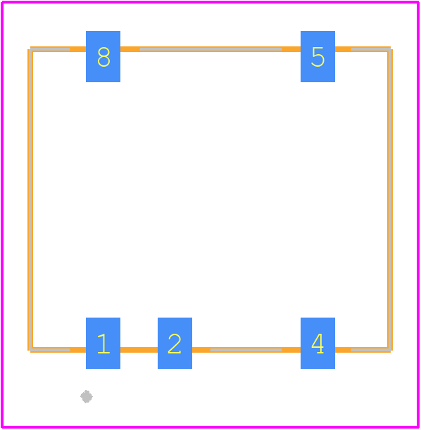 R1SE-0505-R - RECOM Power PCB footprint - Other - Other - 5 Pin Single SMD 