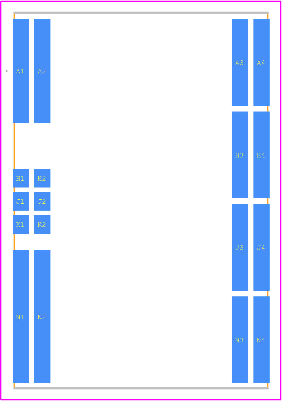 MBCM270F338M235A00 - VICOR PCB footprint - Other - Other - 32.5mm x 22.0mm x 6.7mm