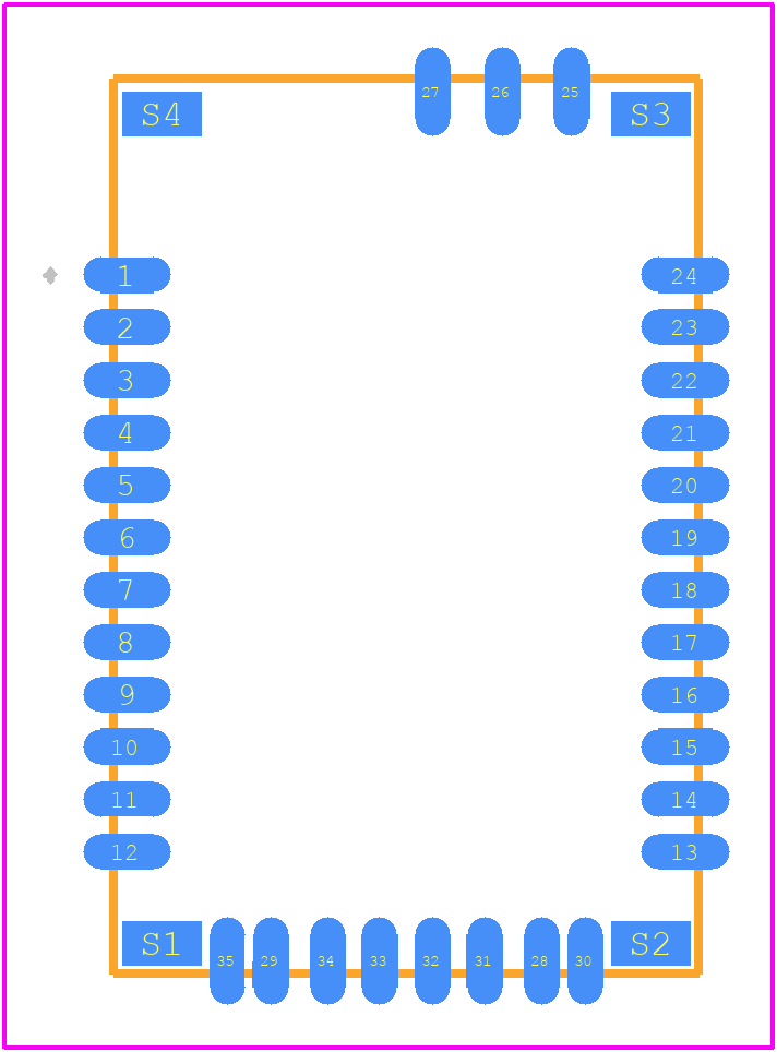 RN42NU-I/RM - Microchip PCB footprint - Other - Other - RN42NU-I/RM-2
