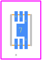 A1391SEHLT-T - Allegro Microsystems PCB footprint - Other - Other - EH_package