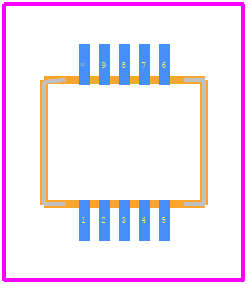 DF23C-10DP-0.5V(91) - Hirose PCB footprint - Other - Other - DF23C-10DP-0.5V(91)-2