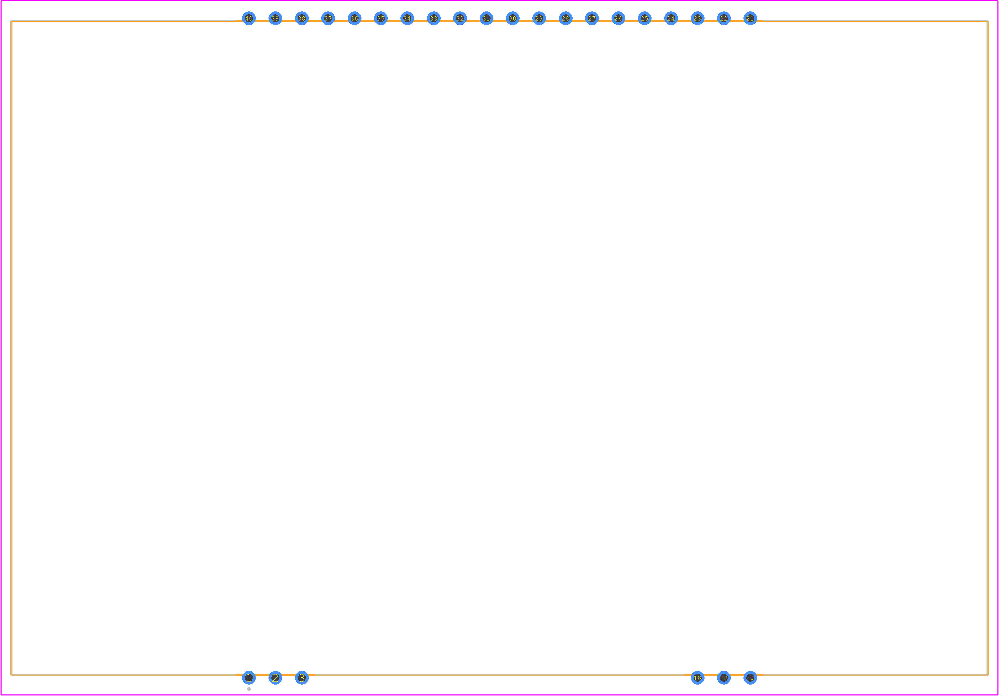 EA DOGXL240W-7 - Display Visions PCB footprint - Other - Other - EA DOGXL240W-7-3
