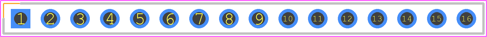 400 - Adafruit PCB footprint - Header, Vertical - Header, Vertical - 400