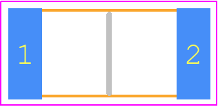 RL73K3AR12JTE - TE Connectivity PCB footprint - Resistor Chip - Resistor Chip - 2512_2024