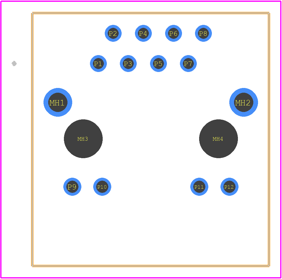 5-2337992-4 - TE Connectivity PCB footprint - Other - Other - 5-2337992-4-2