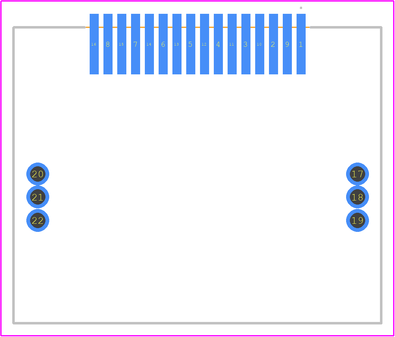 MX34R16HF4T - JAE PCB footprint - Other - Other - MX34R16HF4T-2