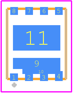 FDMS3660S - onsemi PCB footprint - Other - Other - FDMS3660S
