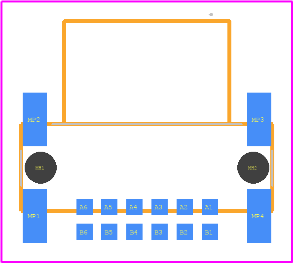 154740 - TE Connectivity PCB footprint - Other - Other - 154740-1_2021