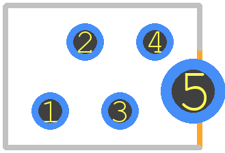 7-215079-4 - TE Connectivity PCB footprint - Other - Other - 7-215079-4