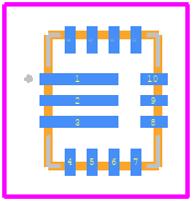 TPS630250RNCT - Texas Instruments PCB footprint - Other - Other - RNC0014A