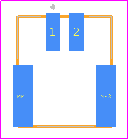 502352-0210 - Molex PCB footprint - Other - Other - 502352-0210-2