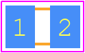 6R3R15X475KV4E - JOHANSON TECHNOLOGY PCB footprint - Capacitor Chip Non-polarised - Capacitor Chip Non-polarised - R15