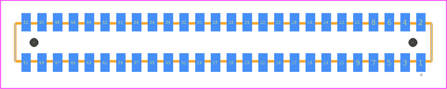 CLP-126-02-F-D-A-K-TR - SAMTEC PCB footprint - Other - Other - CLP-126-02-XXX-D-A-K-TR