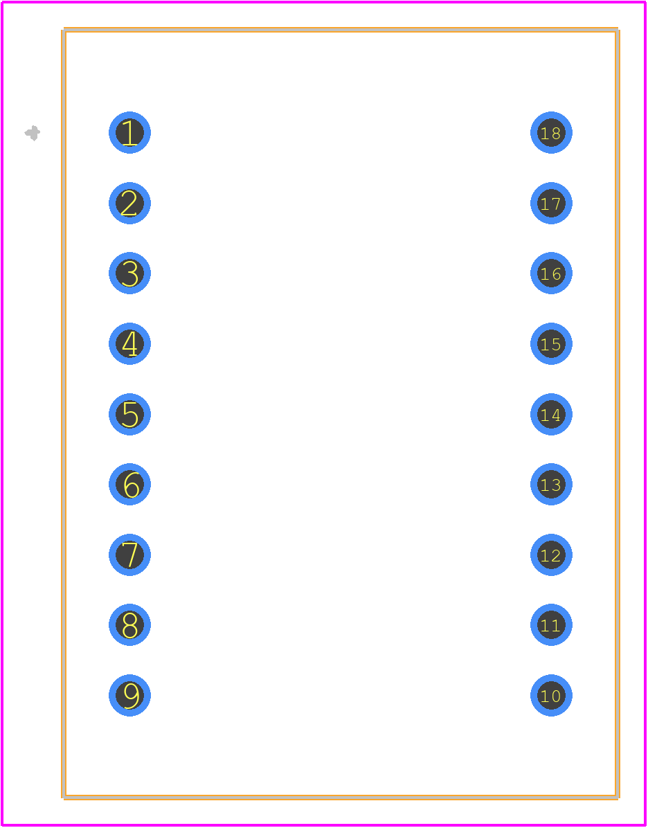 PSC08-11SRWA - Kingbright PCB footprint - Other - Other - PSC08-11SRWA-4