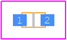 LQM21NNR33K10D - Murata Electronics PCB footprint - Other - Other - 0805 (2012) T=0.85±0.2mm