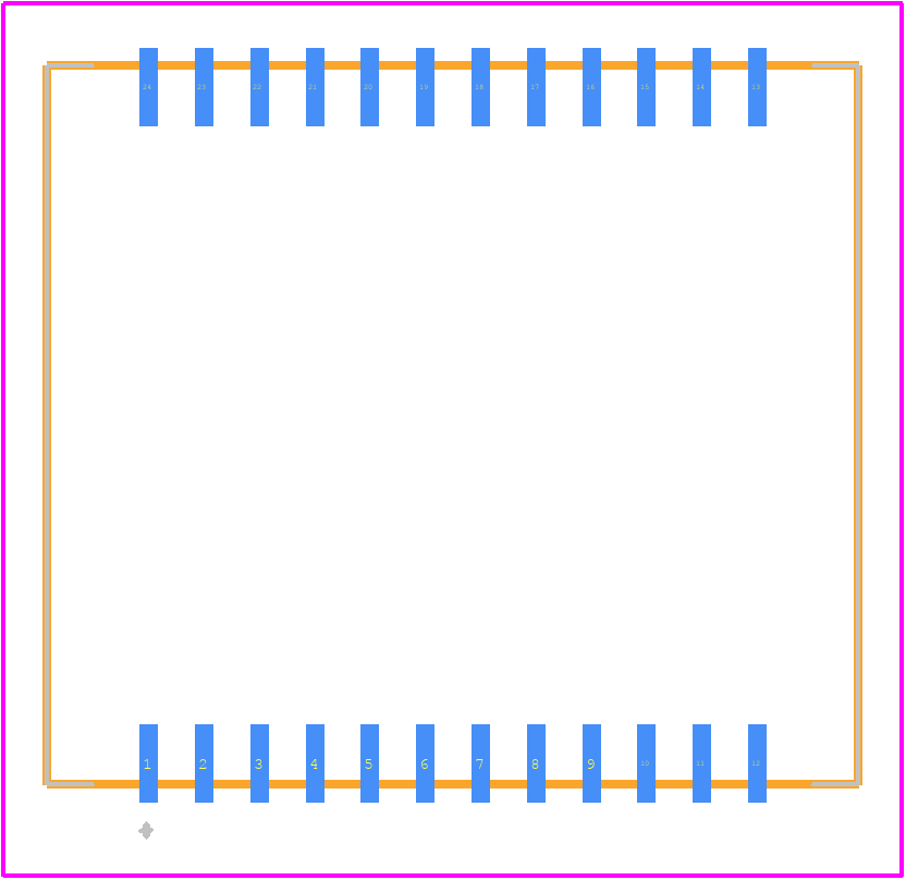WA8704 - COILCRAFT PCB footprint - Other - Other - WA8704-1