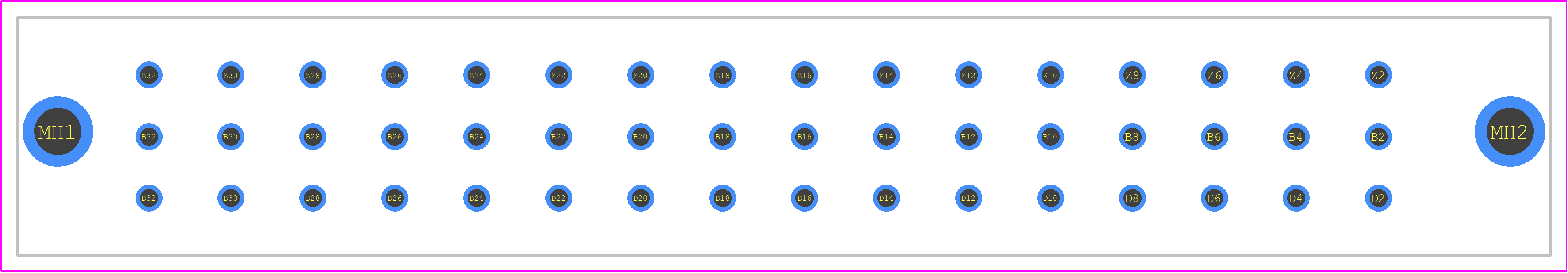 09062486833 - HARTING PCB footprint - Other - Other - 09062486833-5