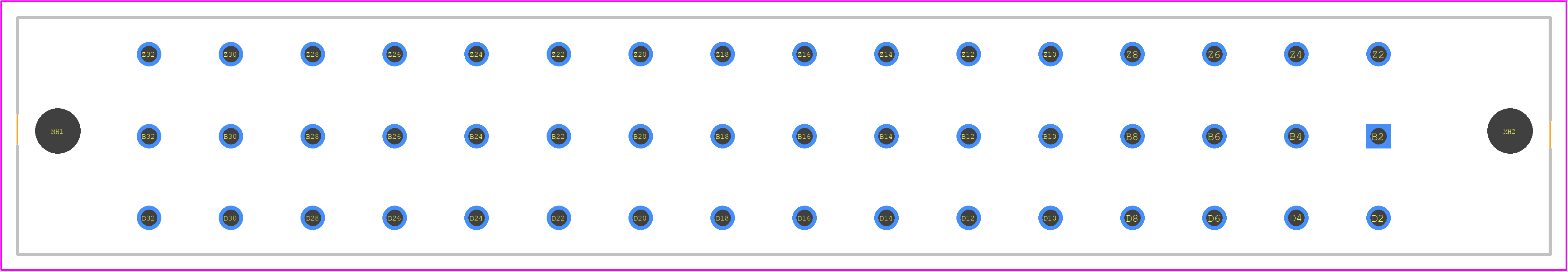 09062482835 - HARTING PCB footprint - Other - Other - 09062482835-13