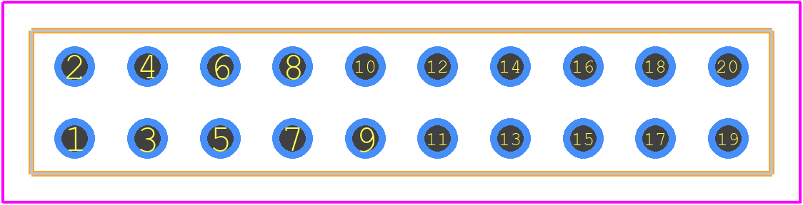 HWS1881 - PE Connectors PCB footprint - Other - Other - HWS1881-1