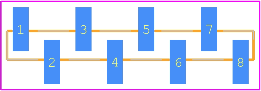 146128-6 - TE Connectivity PCB footprint - Other - Other - 146128-6-1