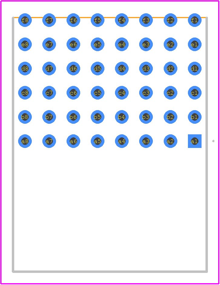214443 - TE Connectivity PCB footprint - Other - Other - 214443-2