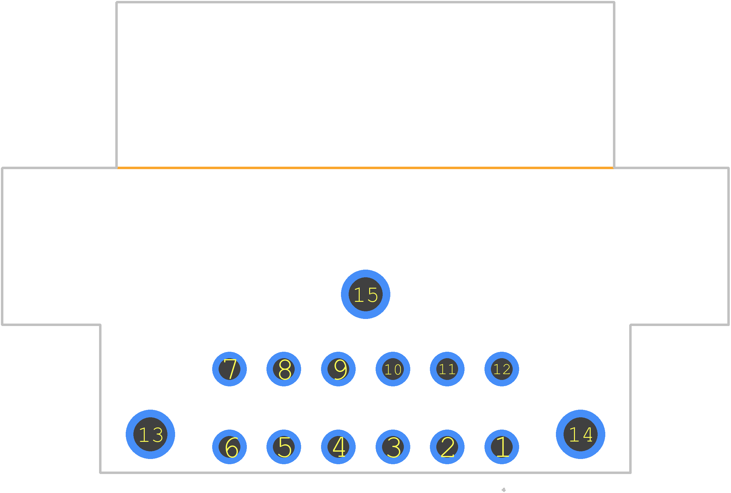 DT13-12P - TE Connectivity PCB footprint - Other - Other - DT13-12P