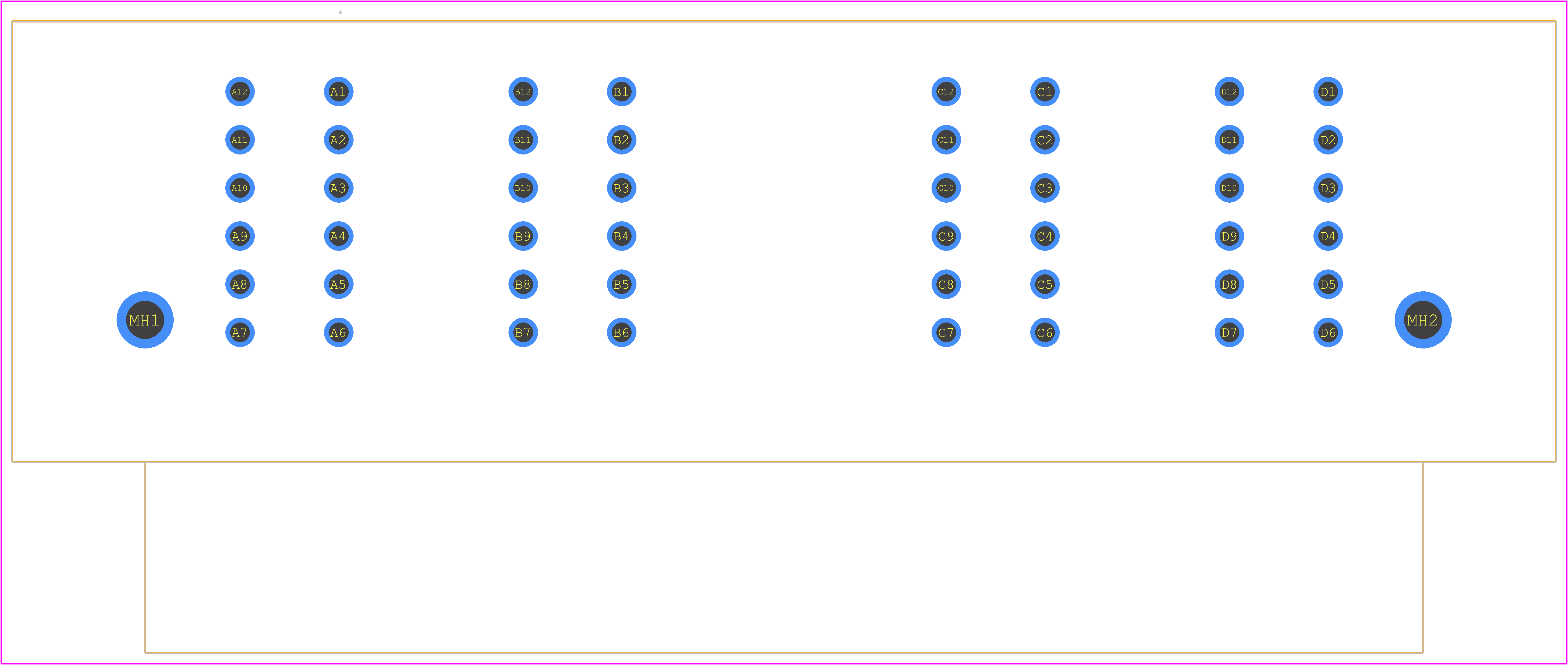 DT13-48PABCD-R015 - TE Connectivity PCB footprint - Other - Other - DT13-48PABCD-R015-1