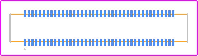 DF40C(2.0)-80DS-0.4V(58) - Hirose PCB footprint - Other - Other - DF40C(2.0)-80DS-0.4V(58)-2
