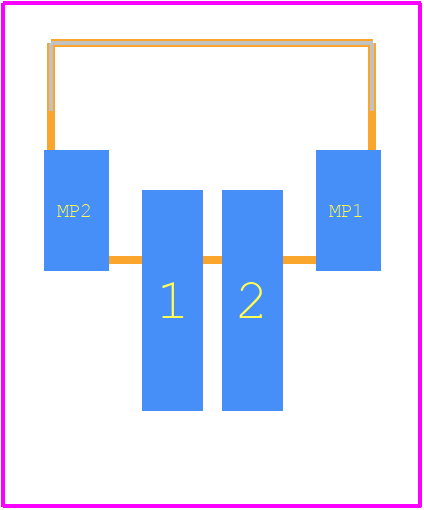 A2001WV-S-2P - Changjiang Connectors PCB footprint - Other - Other - A2001WV-S-2P-2
