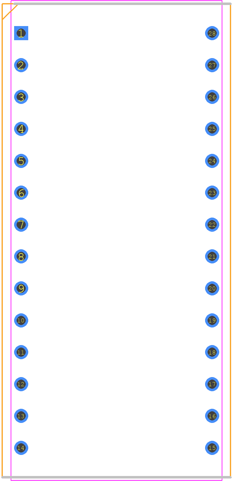 LB-603MF - ROHM Semiconductor PCB footprint - Dual-In-Line Packages - Dual-In-Line Packages - LB-603MF_2020