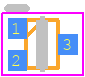 SSM3K35MFV(TPL3) - Toshiba PCB footprint - SO Transistor Flat Lead - SO Transistor Flat Lead - SOT-723_a